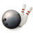Bowling ball and pins Icon